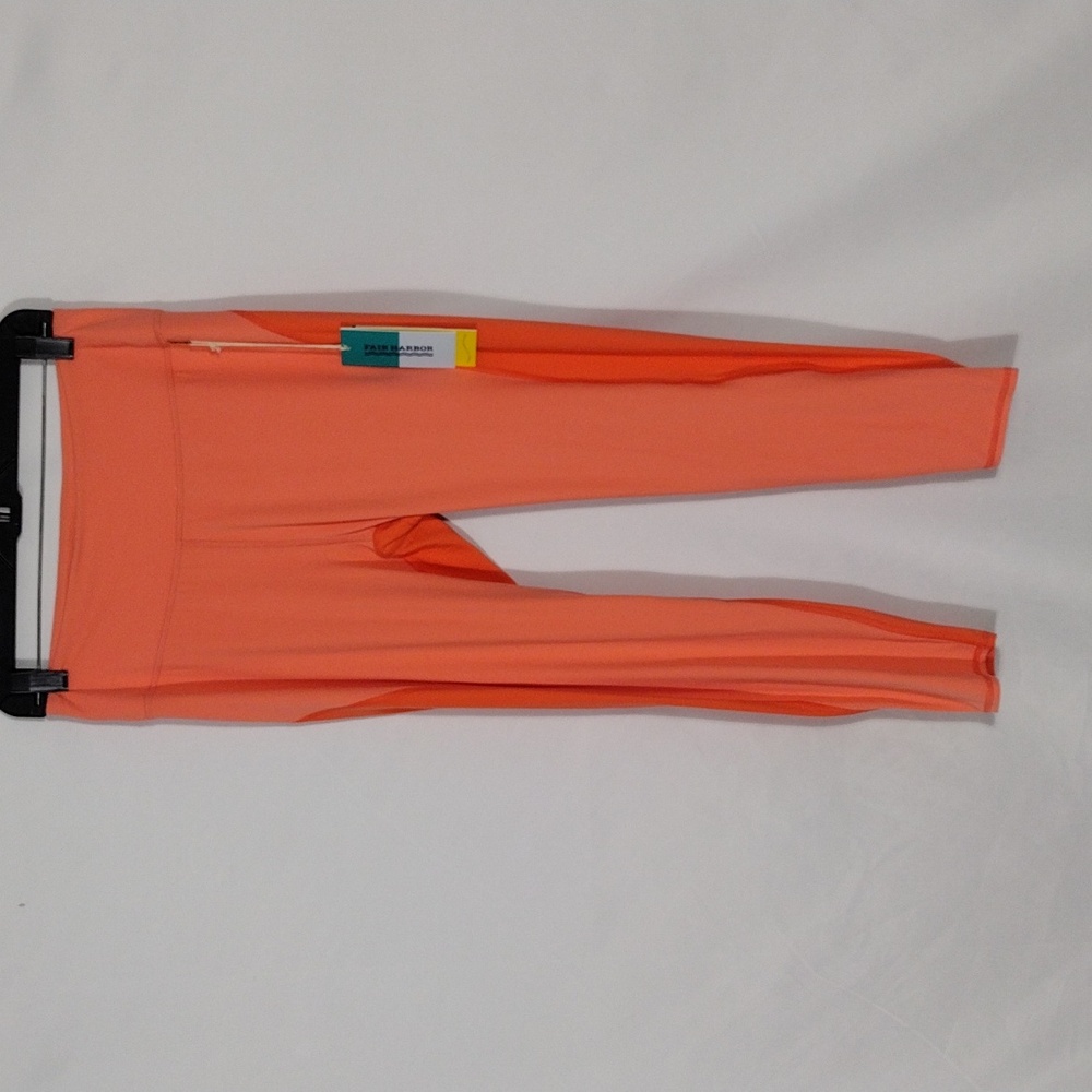 NWT Fair Harbor Coral Color block Bayview Leggings Women's Size Small
